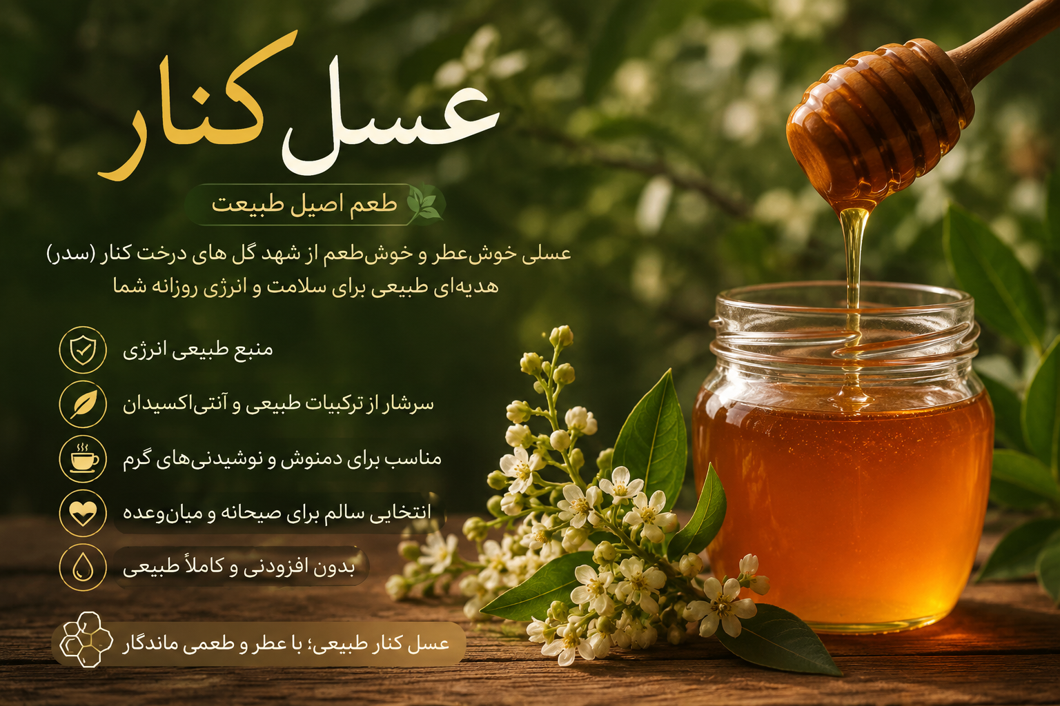 عسل کنار